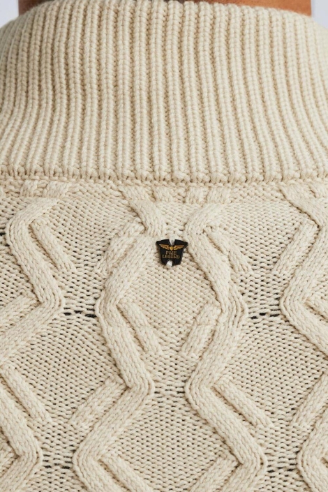 PME legend half zip collar cotton mix yarn